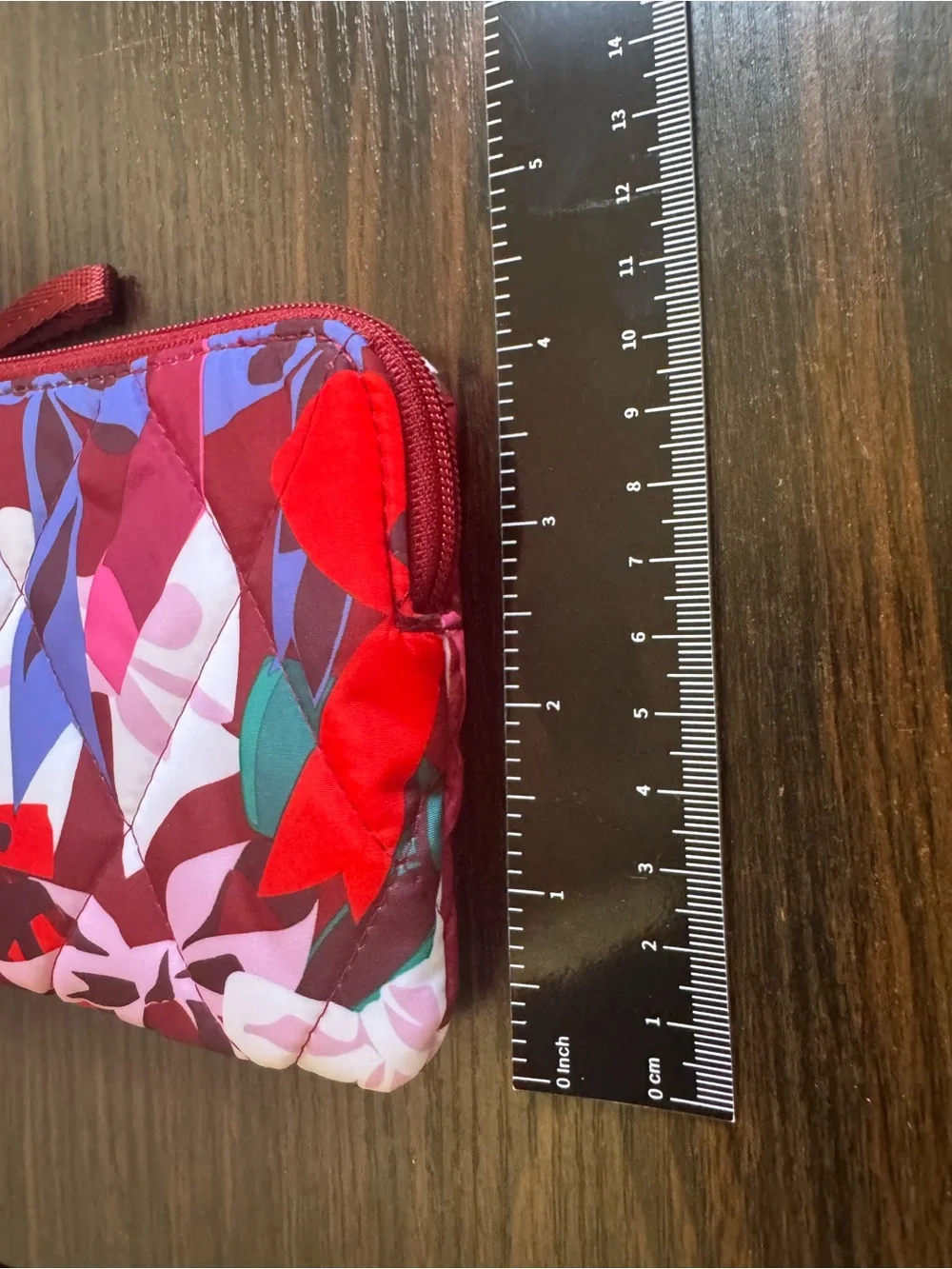 NWT Vera Bradley Ultralight Essential Zip Wristlet Wallet Pouch Bow Show